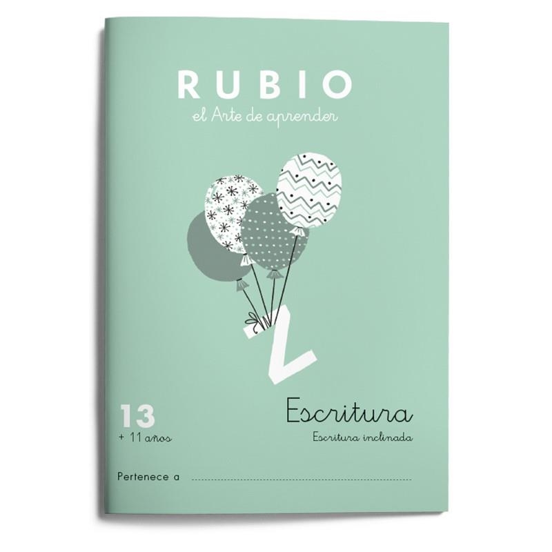 ESCRITURA RUBIO 13 | 9788417427641 | RUBIO SILVESTRE, RAMÓN | Llibreria Online de Vilafranca del Penedès | Comprar llibres en català