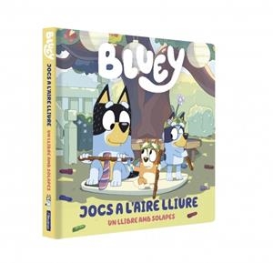 BLUEY. LLIBRE DE CARTRÓ AMB SOLAPES - JOC A L'AIRE LLIURE | 9788448872748 | BLUEY | Llibreria Online de Vilafranca del Penedès | Comprar llibres en català