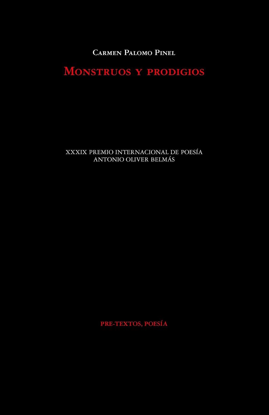 MONSTRUOS Y PRODIGIOS | 9791388054099 | PALOMO PINEL, CARMEN | Llibreria Online de Vilafranca del Penedès | Comprar llibres en català
