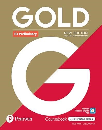 GOLD 6E B1 PRELIMINARY STUDENT'S BOOK WITH INTERAC | 9781292396330 | Llibreria Online de Vilafranca del Penedès | Comprar llibres en català