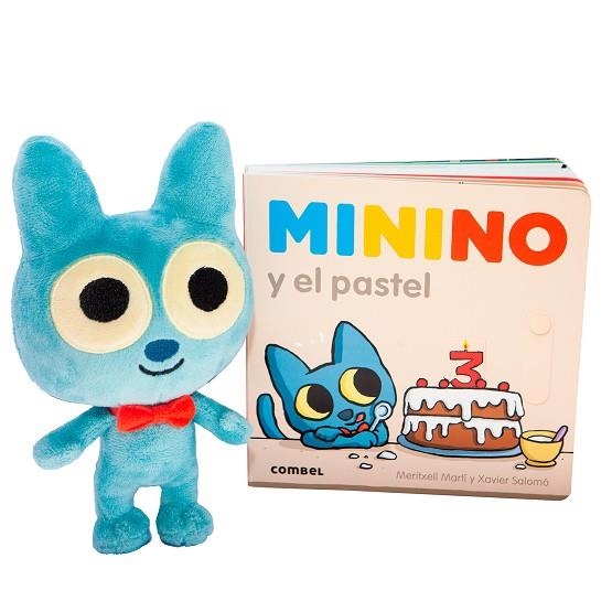 PACK MININO Y EL PASTEL + PELUCHE | 9788411583558 | MARTÍ ORRIOLS, MERITXELL | Llibreria Online de Vilafranca del Penedès | Comprar llibres en català
