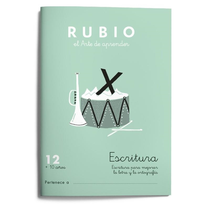 ESCRITURA RUBIO 12 | 9788417427634 | RUBIO SILVESTRE, RAMÓN | Llibreria Online de Vilafranca del Penedès | Comprar llibres en català