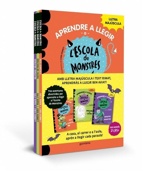 APRENDRE A LLEGIR A L'ESCOLA DE MONSTRES - PACK AMB ELS LLIBRES 7, 8 I 9 | 9788410298699 | RIPPIN, SALLY | Llibreria Online de Vilafranca del Penedès | Comprar llibres en català