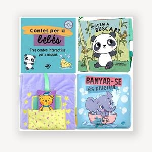 CONTES PER A BEBÈS D'UN ANY - TRES CONTES INTERACTIUS PER ALS MÉS PETITS | 9788419912336 | DEL PIRATA, EDICIONS | Llibreria L'Odissea - Libreria Online de Vilafranca del Penedès - Comprar libros