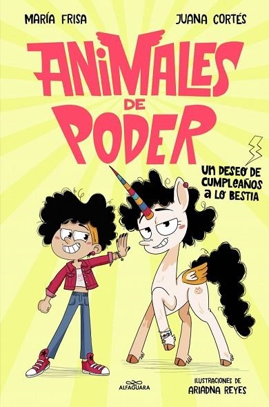 ANIMALES DE PODER 1 - UN DESEO DE CUMPLEAÑOS A LO BESTIA | 9788410190870 | FRISA, MARÍA/CORTÉS, JUANA | Llibreria Online de Vilafranca del Penedès | Comprar llibres en català
