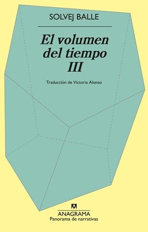 EL VOLUMEN DEL TIEMPO III | 9788433949424 | BALLE, SOLVEJ | Llibreria Online de Vilafranca del Penedès | Comprar llibres en català