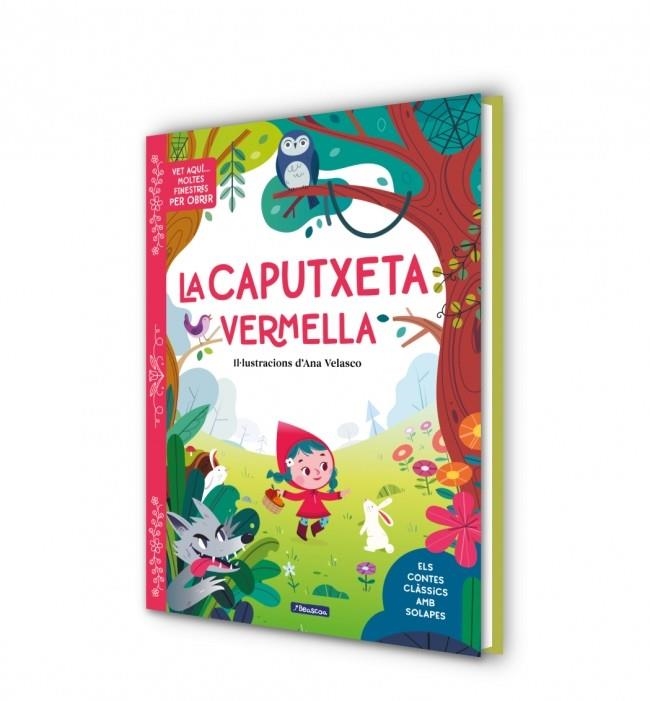 VET AQUÍ  MOLTES FINESTRES PER OBRIR LA CAPUTXETA VERMELLA | 9788448872045 | VARIOS AUTORES | Llibreria Online de Vilafranca del Penedès | Comprar llibres en català