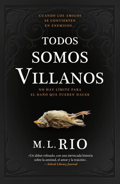 TODOS SOMOS VILLANOS | 9788419030474 | RIO, M.L. | Llibreria L'Odissea - Libreria Online de Vilafranca del Penedès - Comprar libros