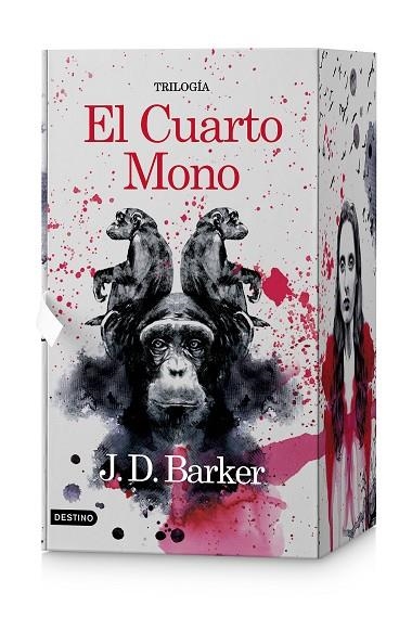 COFRE TRILOGÍA EL CUARTO MONO | 9788423369652 | BARKER, J.D. | Llibreria Online de Vilafranca del Penedès | Comprar llibres en català
