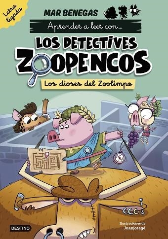 APRENDER A LEER CON... LOS DETECTIVES ZOOPENCOS LETRA LIGADA 2. LOS DIOSES DEL Z | 9788408318026 | BENEGAS, MAR | Llibreria L'Odissea - Libreria Online de Vilafranca del Penedès - Comprar libros