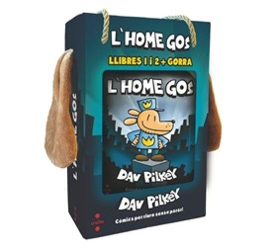 LOT L'HOME GOS AMB GORRA: LLIBRES 1 I 2 | 9788466160438 | PILKEY, DAV | Llibreria L'Odissea - Libreria Online de Vilafranca del Penedès - Comprar libros