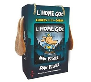 LOT L'HOME GOS AMB GORRA: LLIBRES 1 I 2 | 9788466160438 | PILKEY, DAV | Llibreria Online de Vilafranca del Penedès | Comprar llibres en català