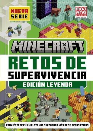 MINECRAFT OFICIAL: RETOS DE SUPERVIVENCIA 2 (EDICIÓN LEYENDA) | 9788410645776 | MOJANG AB | Llibreria Online de Vilafranca del Penedès | Comprar llibres en català
