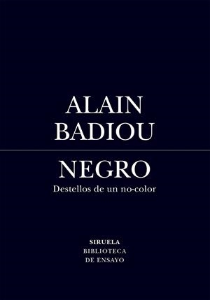 NEGRO | 9791388032127 | BADIOU, ALAIN | Llibreria Online de Vilafranca del Penedès | Comprar llibres en català