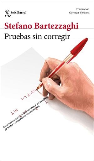 PRUEBAS SIN CORREGIR | 9788432250880 | BARTEZZAGHI, STEFANO | Llibreria Online de Vilafranca del Penedès | Comprar llibres en català