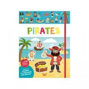 EL MEU PRIMER LLIBRE D'ADHESIUS, PIRATES | 9782733870877 | VARIOS AUTORES | Llibreria Online de Vilafranca del Penedès | Comprar llibres en català