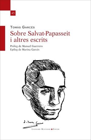SOBRE SALVAT-PAPASSEIT I ALTRES TEXTOS | 9788410377967 | GARCÈS I MIRAVET, TOMÀS | Llibreria Online de Vilafranca del Penedès | Comprar llibres en català