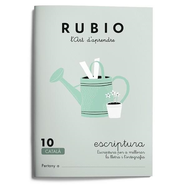 ESCRIPTURA RUBIO 10 (CATALÀ) | 9788489773608 | RUBIO SILVESTRE, RAMÓN | Llibreria L'Odissea - Libreria Online de Vilafranca del Penedès - Comprar libros