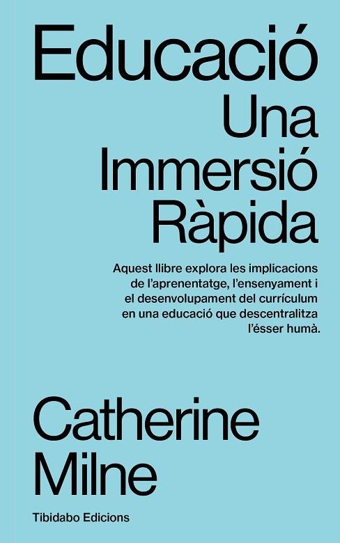 EDUCACIÓ | 9791388251023 | MILNE, CATHERINE | Llibreria Online de Vilafranca del Penedès | Comprar llibres en català
