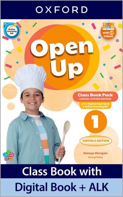 OPEN UP 1. CLASS BOOK PACK. CAPITAL LETTERS | 9780194098434 | PORTER, ELEANOR H. | Llibreria L'Odissea - Libreria Online de Vilafranca del Penedès - Comprar libros