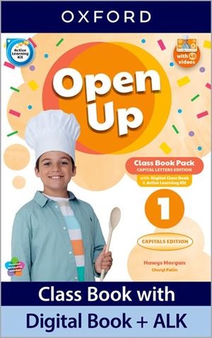 OPEN UP 1. CLASS BOOK PACK. CAPITAL LETTERS | 9780194098434 | PORTER, ELEANOR H. | Llibreria L'Odissea - Libreria Online de Vilafranca del Penedès - Comprar libros