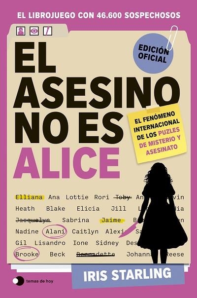 EL ASESINO NO ES ALICE | 9791388279201 | STARLING, IRIS | Llibreria Online de Vilafranca del Penedès | Comprar llibres en català