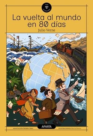 LA VUELTA AL MUNDO EN 80 DÍAS | 9788414363737 | VERNE, JULES | Llibreria Online de Vilafranca del Penedès | Comprar llibres en català