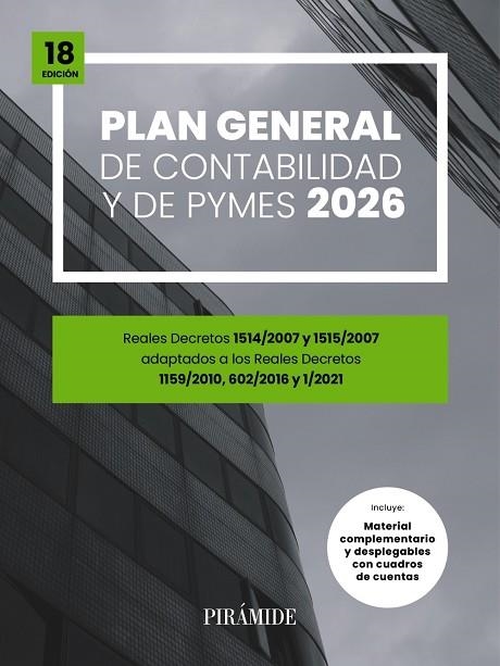 PLAN GENERAL DE CONTABILIDAD Y DE PYMES | 9788436851601 | EDICIONES PIRÁMIDE | Llibreria L'Odissea - Libreria Online de Vilafranca del Penedès - Comprar libros
