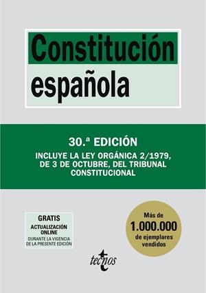 CONSTITUCIÓN ESPAÑOLA | 9788430994403 | EDITORIAL TECNOS | Llibreria Online de Vilafranca del Penedès | Comprar llibres en català