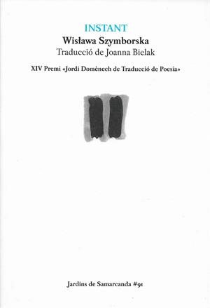 INSTANT | 9791388382024 | SZYMBORSKA, WISLAWA | Llibreria Online de Vilafranca del Penedès | Comprar llibres en català