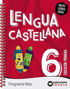 RETO 6. LENGUA CASTELLANA | 9788448960605 | MURILLO, NURIA | Llibreria L'Odissea - Libreria Online de Vilafranca del Penedès - Comprar libros