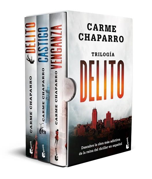 ESTUCHE SERIE DELITO (DELITO + CASTIGO + VENGANZA) | 9788467083545 | CHAPARRO, CARME | Llibreria Online de Vilafranca del Penedès | Comprar llibres en català