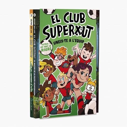 EL CLUB SUPERXUT 1 I 2  - PACK AMB: EL MISTERI DE LA PILOTA DESAPAREGUDA | EL MI | 9791387994990 | SAN LUIS, SÉLPIDE | Llibreria Online de Vilafranca del Penedès | Comprar llibres en català