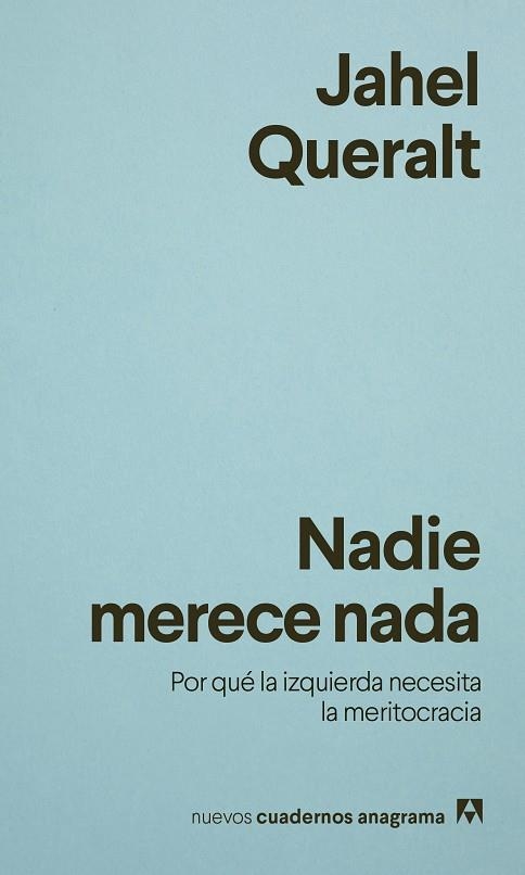 NADIE MERECE NADA | 9788433950895 | QUERALT, JAHEL | Llibreria Online de Vilafranca del Penedès | Comprar llibres en català