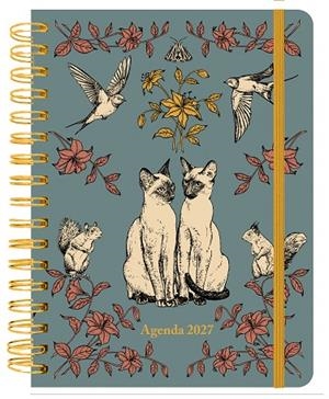 AGENDA ANUAL SEMANAL 2027 LAURA AGUSTÍ "GATOS" | 9788419434357 | LAURA AGUSTÍ (LALAURI) | Llibreria Online de Vilafranca del Penedès | Comprar llibres en català