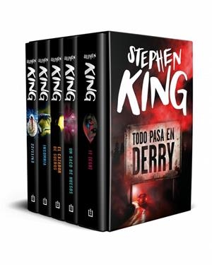 ESTUCHE TODO PASA EN DERRY (CONTIENE: IT | UN SACO DE HUESOS | EL CAZADOR DE SUE | 9788466390163 | KING, STEPHEN | Llibreria Online de Vilafranca del Penedès | Comprar llibres en català