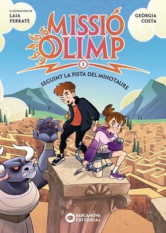 MISSIÓ OLIMP. SEGUINT LA PISTA DEL MINOTAURE | 9788448967987 | COSTA, GEÒRGIA | Llibreria Online de Vilafranca del Penedès | Comprar llibres en català