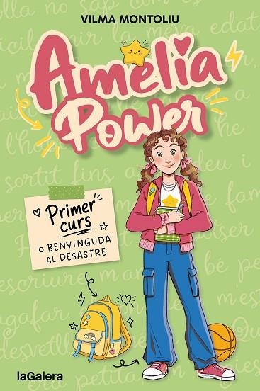 AMÈLIA POWER 1. PRIMER CURS O BENVINGUDA AL DESASTRE | 9788424678012 | MONTOLIU ESTEBAN, VILMA | Llibreria Online de Vilafranca del Penedès | Comprar llibres en català