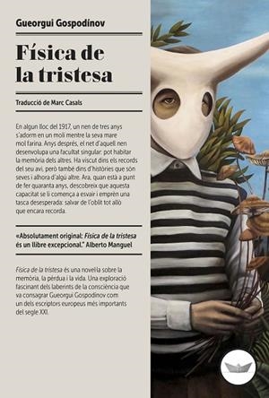 FÍSICA DE LA TRISTESA | 9791387726560 | GOSPODINOV, GUEORGUI | Llibreria Online de Vilafranca del Penedès | Comprar llibres en català