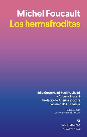 LOS HERMAFRODITAS | 9788433951069 | FOUCAULT, MICHEL | Llibreria Online de Vilafranca del Penedès | Comprar llibres en català