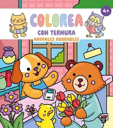 COLOREA CON TERNURA ANIMALES ADORABLES | 9789403247342 | Llibreria Online de Vilafranca del Penedès | Comprar llibres en català