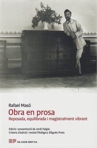 OBRA EN PROSA | 9788418734632 | MASÓ, RAFAEL | Llibreria Online de Vilafranca del Penedès | Comprar llibres en català