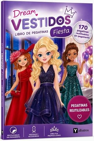 DREAM VESTIDOS DE FIESTA PEGATINAS | 9788000081403 | Llibreria L'Odissea - Libreria Online de Vilafranca del Penedès - Comprar libros