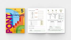 PONT LLENGUA 5È PRIMÀRIA | 9788478874545 | VV. AA | Llibreria Online de Vilafranca del Penedès | Comprar llibres en català