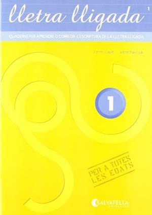 LLETRA LLIGADA 1 | 9788484124283 | CAPELL TOMAS, FERMIN | Llibreria Online de Vilafranca del Penedès | Comprar llibres en català